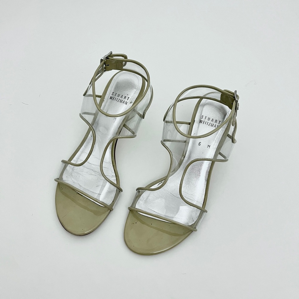 Authentic Stuart Weitzman heeled sandals
